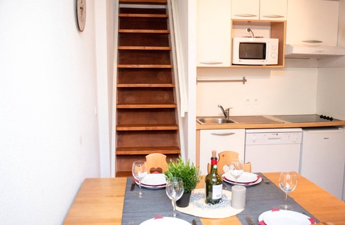 Vignec Apartment | Duplex 2 Rooms for 4 People with Balcony in Vignec