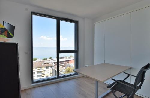 Evian-les-Bains Apartment | Duplex moderne, vue panoramique - 6 pers. - FR-1-498-130