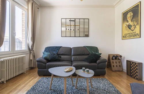Hincmar Apartment | Elegant Duplex in the Heart of Reims - 2 Bedrooms