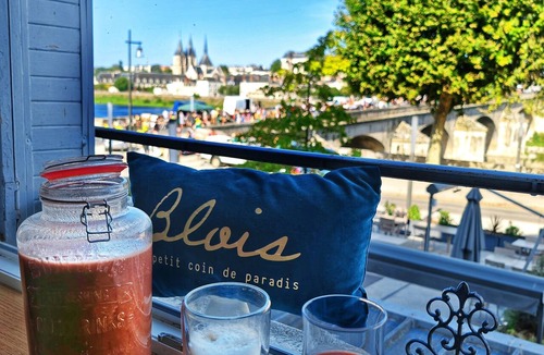Blois Apartment | Exceptional view of the Loire and the Old Town, with parking at Chez Gabin