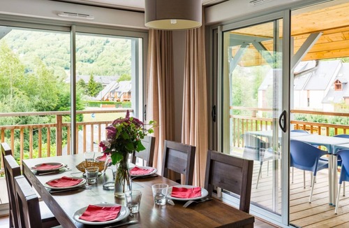 Saint-Lary-Soulan Apartment | Fitness, swimming pool, sauna, terrace, balcony, tv, ski locker, 65m², Saint Lary Soulan
