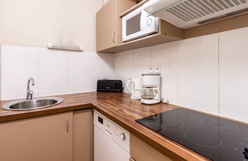Ax-les-Thermes Apartment | Flat balcony overlooking the countryside, close to shops