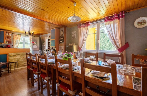 Raon-sur-Plaine Apartment | Forest Cottage Du Moulin for 10: Mountain View, Private Terrace & Wi-Fi