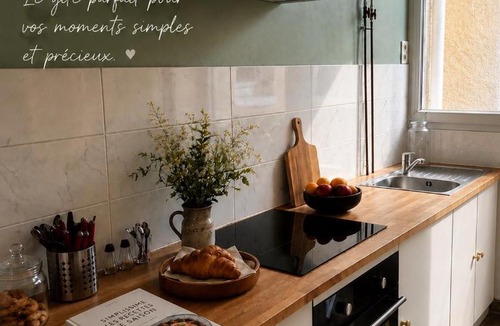 Vertus House | Gîte cosy Vertus avec terrasse privé proche maisons de Champagne Epernay Reims