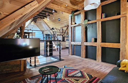 Dachstein Apartment | Gîte des Alsaciennes - LOFT 70 m² 20min Strasbourg - 2 bikes