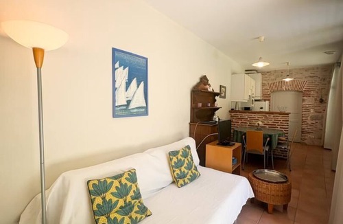 Cahors Old Town Apartment | Gîtes de France® - The Cahorsin garden