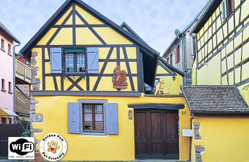 Ribeauville Apartment | Gewurztraminer studio gîte in the center of Ribeauvillé in Alsace
