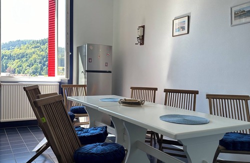 Plainfaing House | Gite Bleu-Vert 4*: Independent duplex in a magnificent granite manor house