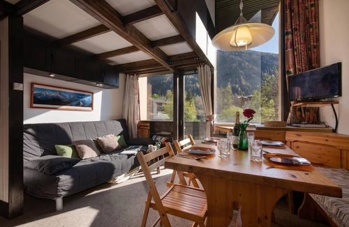 Argentiere Apartment | Grand Roc B9 260m from Slopes, Mountain View & Parking, Argentière (Chamonix), France