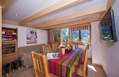 Argentiere Apartment | Grand Roc C306 280m from Slopes, View, Parking & WiFi, Argentière (Chamonix), France
