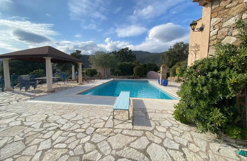 Rayol-Canadel-sur-Mer House | Green paradise with large private pool & sea view on the French Riviera (2–4 p.)