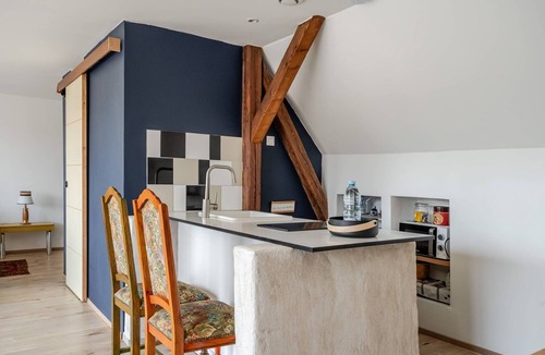 Reichstett Bed & Breakfast | Guest Room “La Passerelle” with Balcony, Wi-Fi, and Air Conditioning