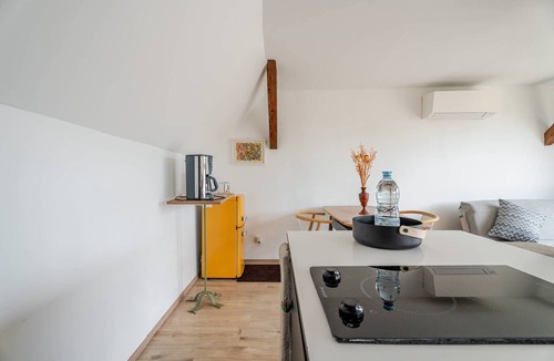 Reichstett Bed & Breakfast | Guest Room “La Passerelle” with Balcony, Wi-Fi, and Air Conditioning