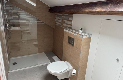 Saint-Rambert Bed & Breakfast | Guest Room “Lyon Mon Amour - St-Bonaventure Room” Wi-Fi, Air Conditioning