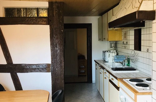 Ammerschwihr Apartment | Hansel-Apartment-Family-Ensuite-Courtyard view