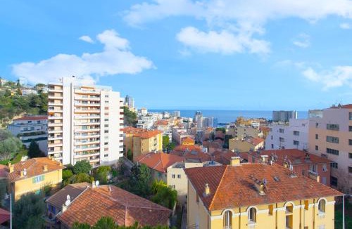 Beausoleil Apartment | Haut de Monaco - Vue panoramique mer et ville - FE