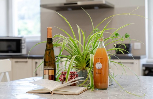 Steige Apartment | Holiday Apartment "Gite Béthanie" with Mountain View, Private Wooden Terrace & Wi-Fi