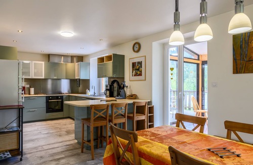 Ban-sur-Meurthe-Clefcy House | Holiday Home 'Gîte La Ramée' with Mountain View, Private Terrace and Wi-Fi