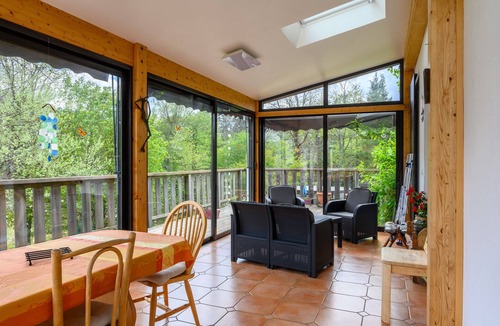 Ban-sur-Meurthe-Clefcy House | Holiday Home 'Gîte La Ramée' with Mountain View, Private Terrace and Wi-Fi