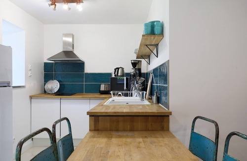 Saint-Michel-en-Greve House | Holiday Home 'Gite Des Hauts Grève - Penty' with Terrace and Wi-Fi