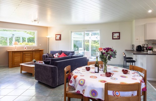 Trebeurden House | Holiday Home “Gîte Pors Mabo” with Private Terrace, Garden & Wi-Fi