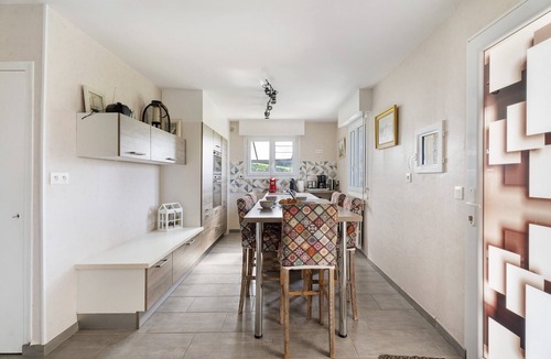 Erquy House | Holiday Home 'Maison Sacatère Sea View' with Shared Terrace, Sea View & Wi-Fi