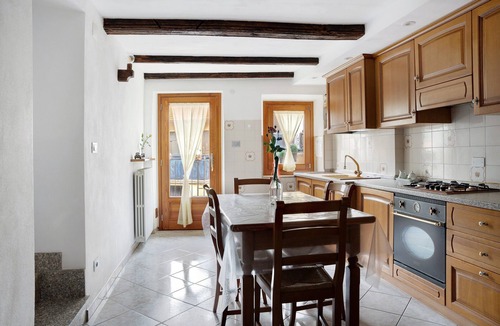 Dronero House | Holiday Home 'Pin E Cele' with Mountain View, Private Terrace and Balcony
