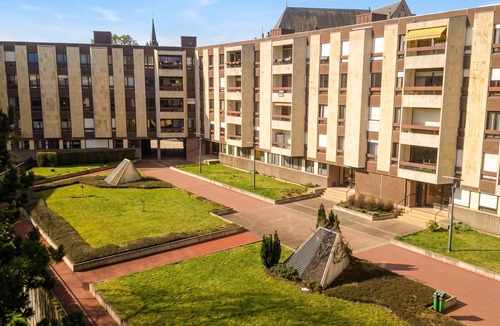 Les Iles Apartment | Homerez - Comfortable Apartment Metz 51m² + Parking