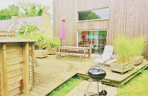Pleumeur-Bodou House | House with heated swimming pool 3 km from the beach