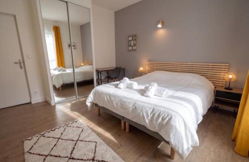 Jamin Apartment | Jacquart, Close to downtown, Free private parking