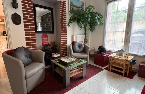 Flore Apartment | JARDINS DE MA-MANS Magnifique Maison Cosy pour 8 personnes Centre du Mans et 24 Heures PARKING Privé