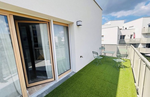 Cernay Apartment | L'échapée champenoise | Terrasse