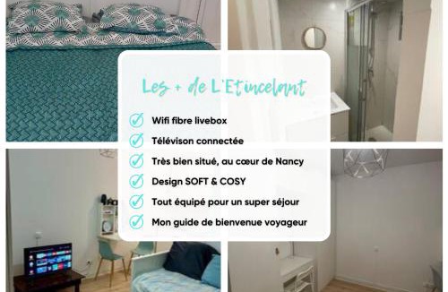Nancy City Centre Apartment | L'étincelant, Centré - Connecté - Lumineux & Cosy