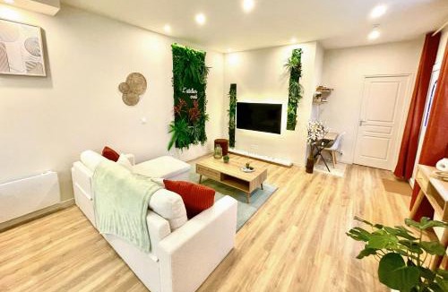 Troyes Apartment | L'atelier vert - SPA, Suite Luxe, Proche Hypercentre - Classé 4 étoiles