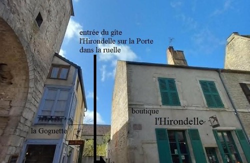 Noyers-sur-Serein Apartment | l'Hirondelle sur la Porte