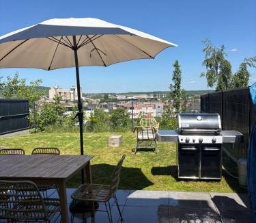 Amneville Villa | La Bulle Dorée Luxury private Jacuzzi House 4 BR Tourist center