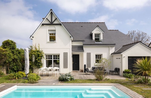 Dinard House | La Villa des Rochettes - Charmante maison avec piscine et jardin clos