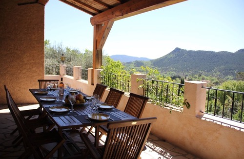 Bagnols-en-Foret House | Large 4-bedroom villa with pool and wonderful panoramic view