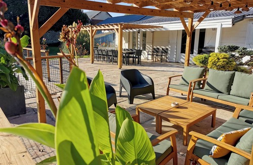 Sault-Saint-Remy House | Large country house with heated pool, wooded grounds, lovely terrace.