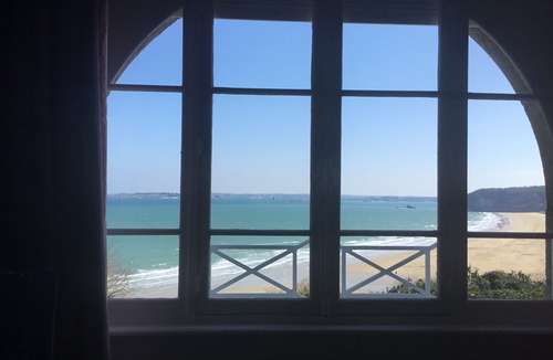Saint-Cast-le-Guildo Villa | Large family stone villa with exceptional sea view