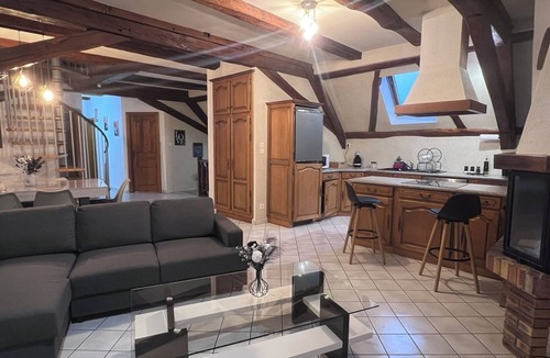 Grandvillars Apartment | Large fully-equipped apartment 3 bedrooms 3 double beds 2 bathrooms