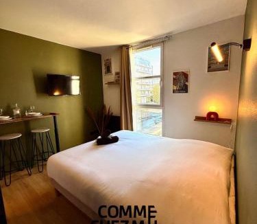 Rives de Meurthe Apartment | Le 218 Appartement moderne et entièrement équipé à Nancy, avec garage privatif
