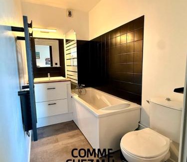 Rives de Meurthe Apartment | Le 218 Appartement moderne et entièrement équipé à Nancy, avec garage privatif