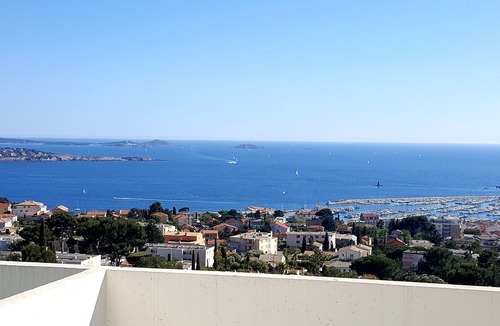 Bandol Apartment | LE 319 Apartment, Terrace panoramic sea view