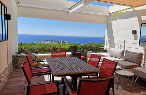 Bandol Apartment | LE 319 Apartment, Terrace panoramic sea view
