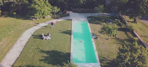 Lagraulet-du-Gers Hotel | Le Castel Pierre - 7ch&7sdb avec clim, piscine XL, ping-pong, salle fitness et sauna pour 15 personnes