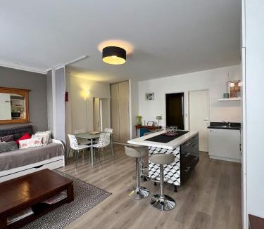 Saint Nicolas - Charles III - Ville vieille - Trois Maisons - Leopold Apartment | Le Central Victoria I - Central Point - 50m2