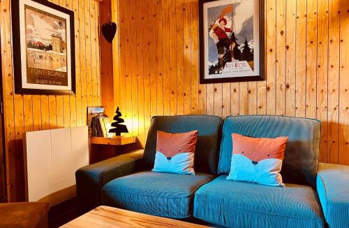 Puyvalador Ski Chalet | Le Chalet Cosy - 2 chambres - MÉNAGE INCLUS