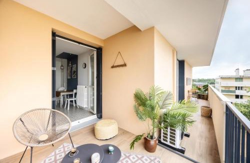 Colomiers Apartment | Le Cheval à Bascule - 2 chambres - Balcon