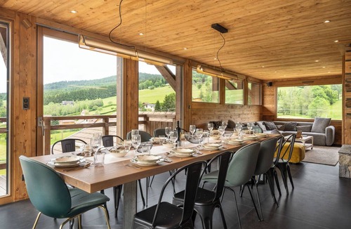 Le Grand Valtin Ski Chalet | Le Grand V, luxury chalet with indoor pool, sauna and panoramic views